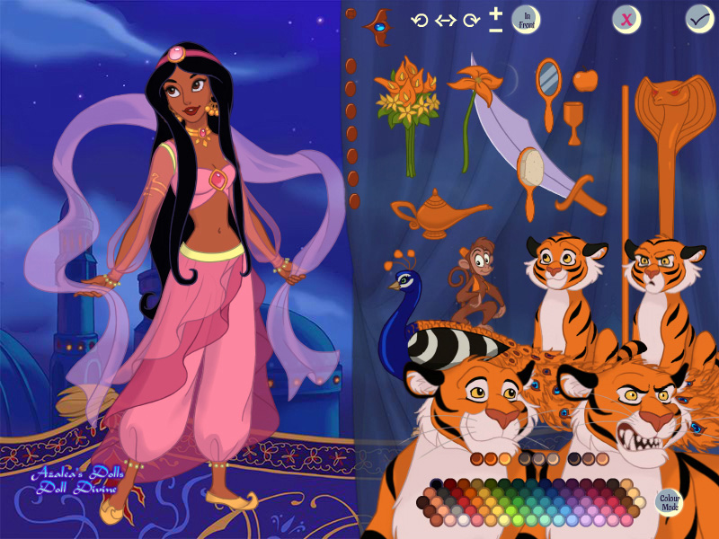 Arabian Nights : A Scene Maker Inspired By Aladdin And Jasmine, With ...