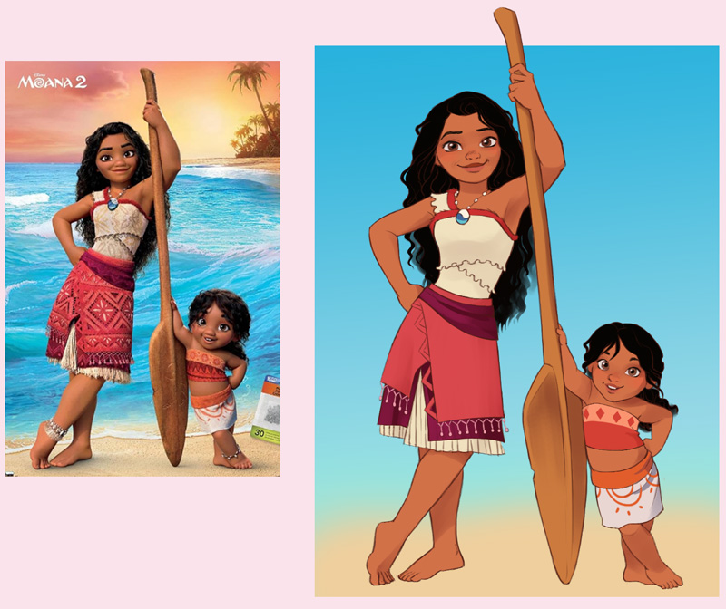 Moana Disney Study