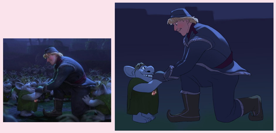 Kristoff Frozen Disney Study