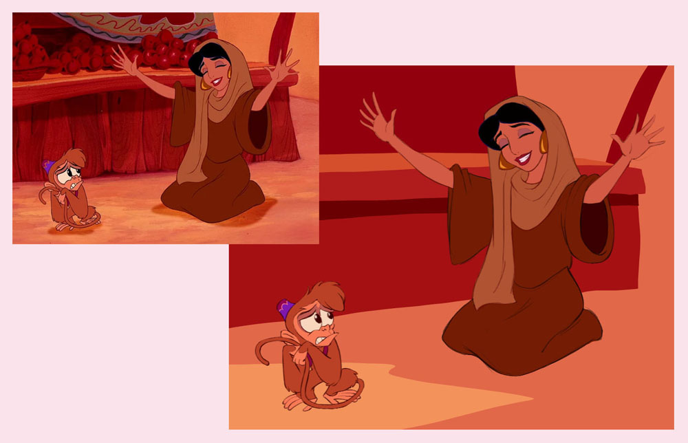 Jasmine and Abu study