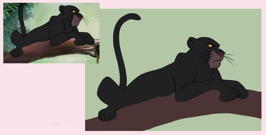 Bagheera Disney Study
