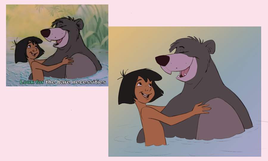 Jungle Book Disney Study