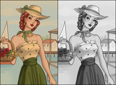 1940s Fashion Dress Up Game