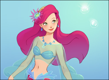 Little Mermaid Dress Up Game